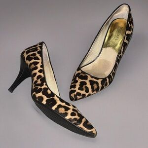 Michael Kors Dorothy Flex Leopard Print Pumps Size 9.5